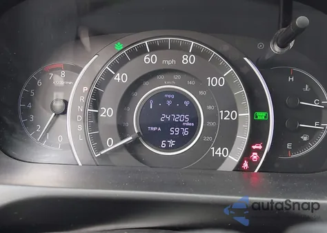 2015 Honda Cr-V Ex-L z USA, uszkodzony, nr VIN 2HKRM3H75FH555455